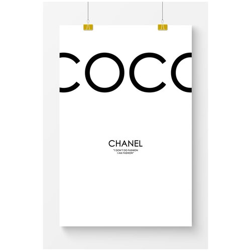     Postermarkt  Coco Chanel I am fashion,  6090 ,       2159