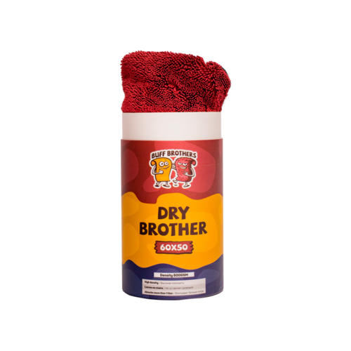 BUFF BROTHERS    DRY BROTHER MAROON 60x50 880