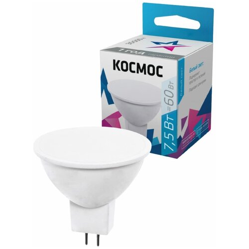 ����� ������������ JCDR 7.5�� 220� GU5.3 4500� ������ LkecLED7.5wJCDRC45 116�