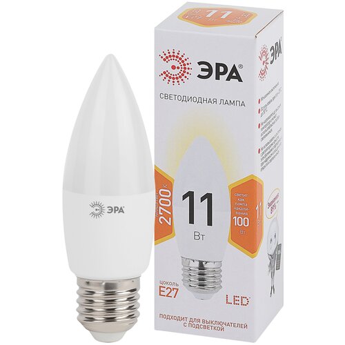 ��� LED B35-11W-827-E27 (����, �����, 11��, ����, E27) 104�