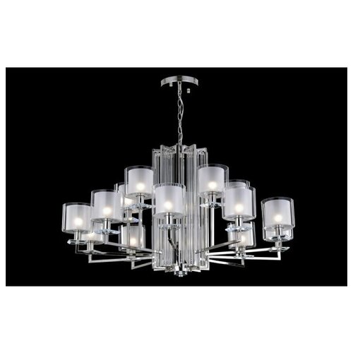   Crystal Lux Nicolas NICOLAS SP-PL10+5 NICKEL/WHITE, , E14 75700