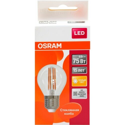   OSRAM LED Star, 6, E27, 2700,   ,  - 4 . 2220