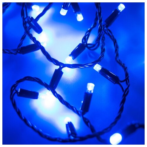   ARD-STRING-CLASSIC-10000-BLACK-100LED-STD BLUE (230V, 7W) (Ardecoled, IP65) 3163