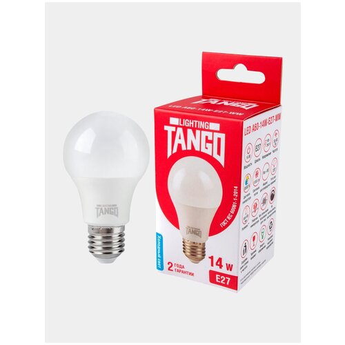    5 14W E27 A60 6500K 220V (TANGO LED 60-14W-E27-WW) TANGO,  441  Tango