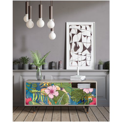 - - STORYZ - T7 Verdant Tropics, 125 x 56 x 41 ,  34990