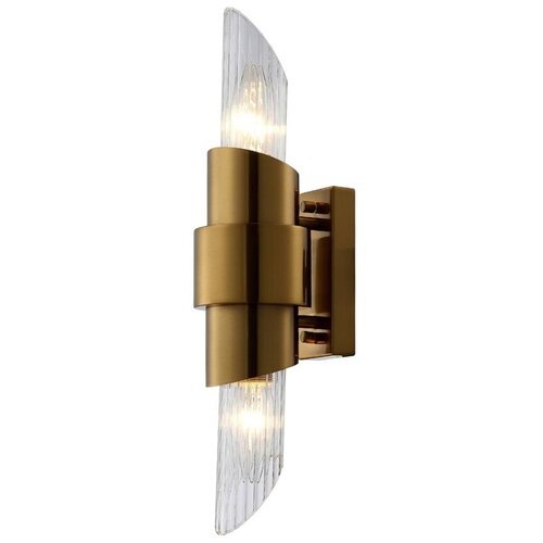   Crystal Lux Justo JUSTO AP2 BRASS,  9400  Crystal Lux