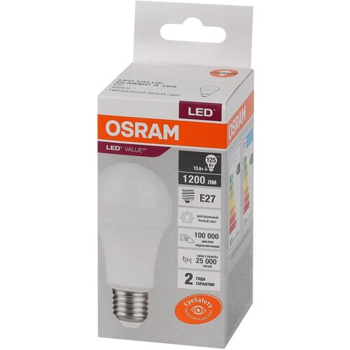 ����� ������������ OSRAM LED Value A, 1200��, 15�� (������ 125��), 4000� 441�