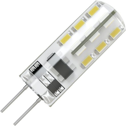   LUNA LED silicon G4 2.5W 4000K 12V ?11*27mm 300Lm 60